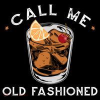 Call Me Old Fashioned Whiskey Ing Cocktail Bourbon Fan Gift Coffee Mug thumb 5