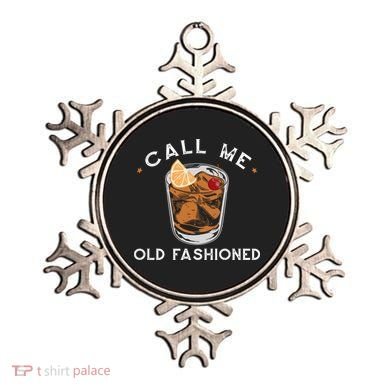 Call Me Old Fashioned Whiskey Ing Cocktail Bourbon Fan Gift Ornament