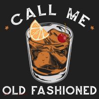 Call Me Old Fashioned Whiskey Ing Cocktail Bourbon Fan Gift Golf Towel thumb 3