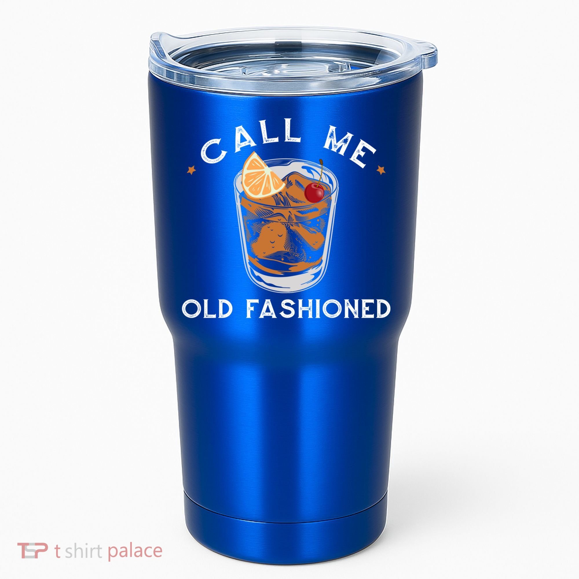 Call Me Old Fashioned Whiskey Ing Cocktail Bourbon Fan Gift Tumbler