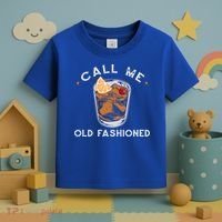 Call Me Old Fashioned Whiskey Ing Cocktail Bourbon Fan Gift Toddler T-Shirt thumb 3