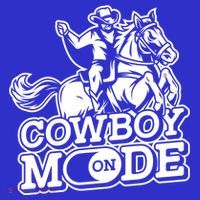Cowboy Mode On Great Gift Horse Western Bull Rodeo Cowboy Great Gift Mousepad thumb 1