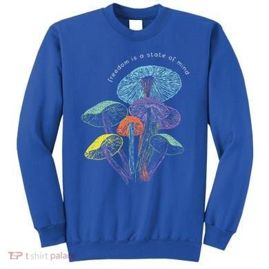 Colourful mushrooms of imagination  Sweatshirt