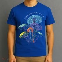 Colourful mushrooms of imagination  T-Shirt thumb 3
