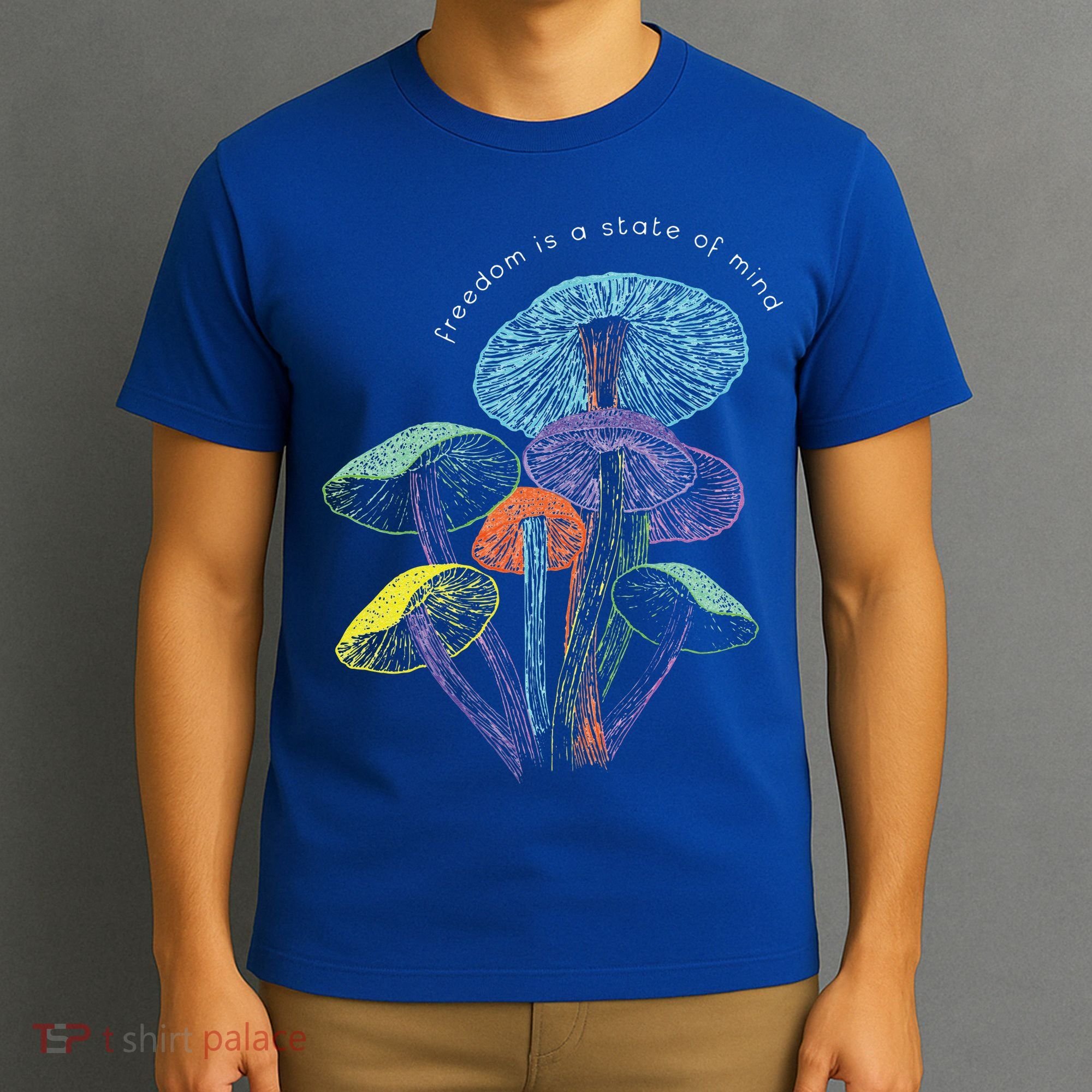 Colourful mushrooms of imagination  T-Shirt