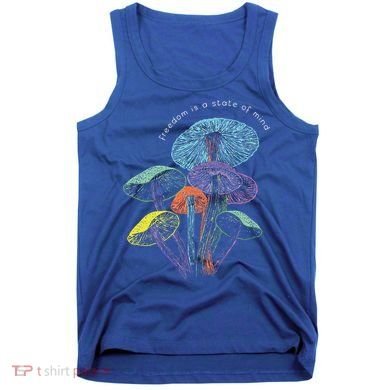 Colourful mushrooms of imagination  Tank Top
