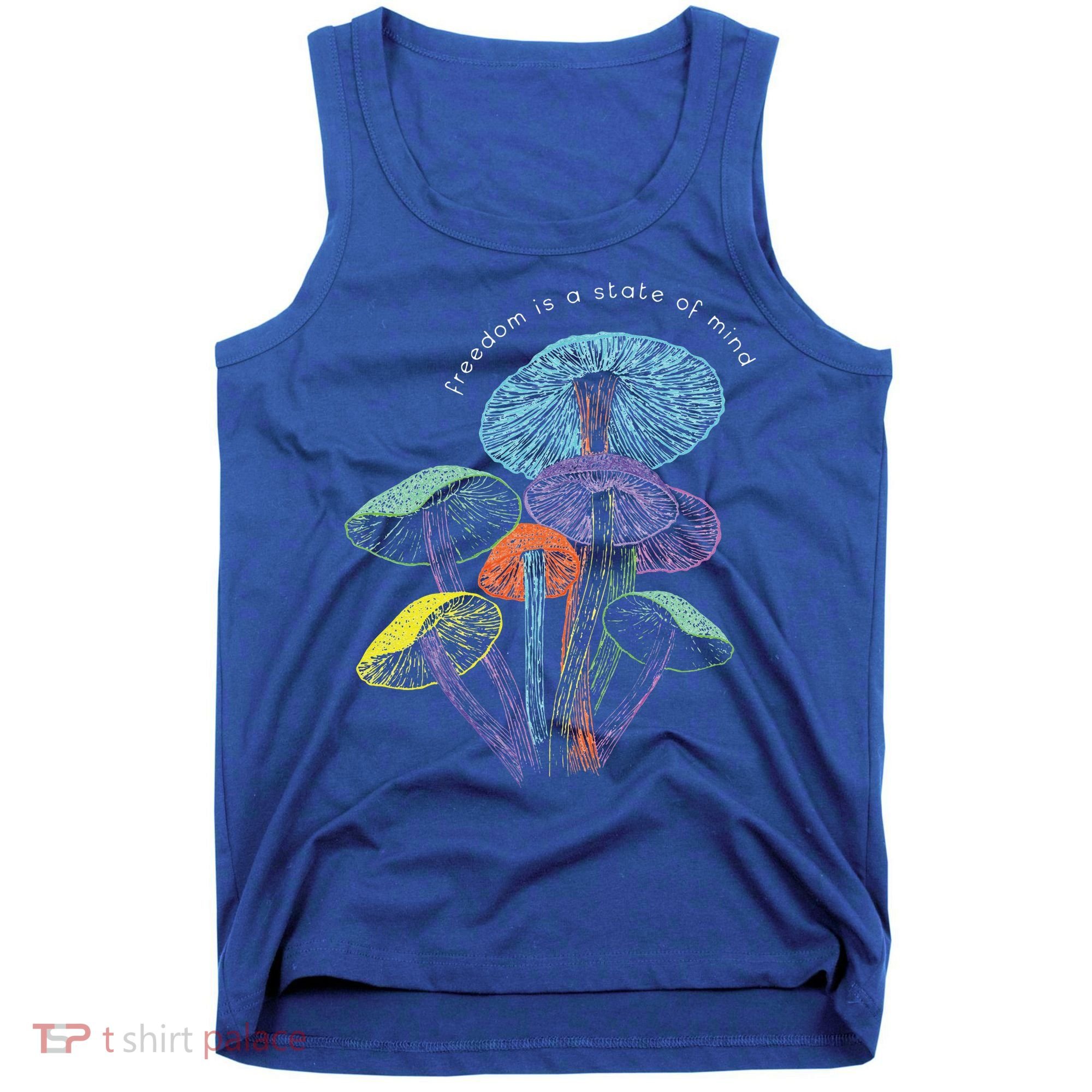 Colourful mushrooms of imagination  Tank Top