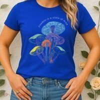 Colourful mushrooms of imagination  Women's T-Shirt thumb 2