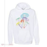 Colourful mushrooms of imagination  Comfort Colors Garment-Dyed Hooded Sweatshirt thumb 0
