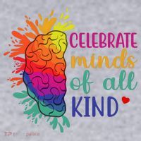 Celebrate Minds Of All Kind Neurodiversity Brain Women's Sweatshirt thumb 2