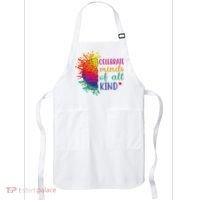 Celebrate Minds Of All Kind Neurodiversity Brain Apron thumb 0