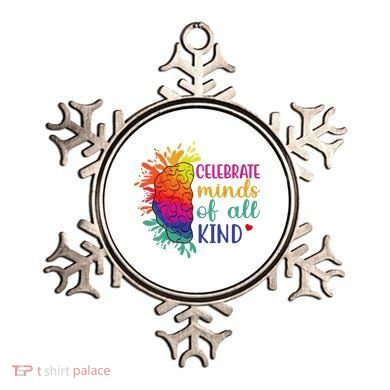 Celebrate Minds Of All Kind Neurodiversity Brain Ornament