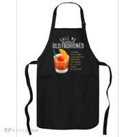 Call Me Old Fashioned Whiskey Cocktail Drinking Apron thumb 0