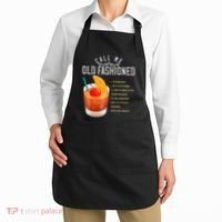 Call Me Old Fashioned Whiskey Cocktail Drinking Apron thumb 2