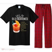 Call Me Old Fashioned Whiskey Cocktail Drinking Pajama Set thumb 0