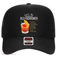 Call Me Old Fashioned Whiskey Cocktail Drinking Hat thumb 0