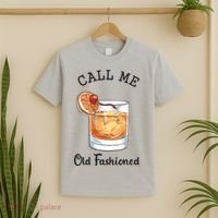 Call Me Old Fashioned Whiskey Wisconsin Funny Vintage T-Shirt thumb 2