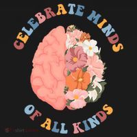 Celebrate Minds Of All Kinds Floral Brain Women's Hoodie thumb 2