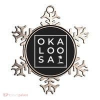 Cool Modern Okaloosa Island In Fort Walton Beach Ornament thumb 0