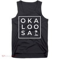 Cool Modern Okaloosa Island In Fort Walton Beach Tank Top thumb 0