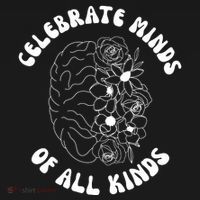 Celebrate Minds Of All Kinds Floral Brain Coaster thumb 2