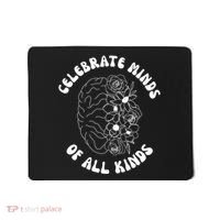 Celebrate Minds Of All Kinds Floral Brain Mousepad thumb 0