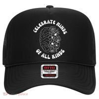 Celebrate Minds Of All Kinds Floral Brain Hat thumb 0