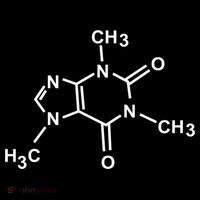 Caffeine Molecule Organic Chemistry Coffee Meaningful Gift Ornament thumb 1