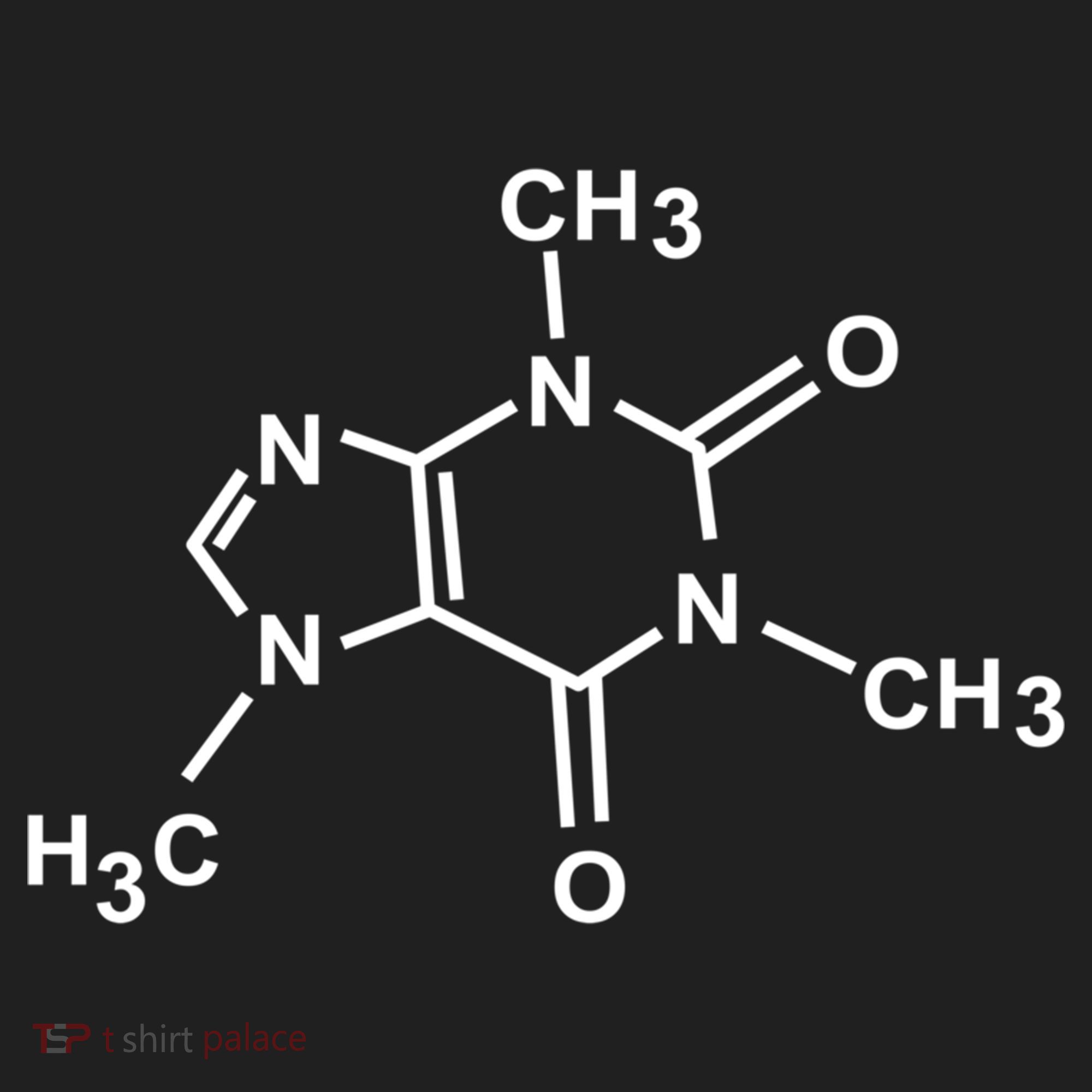 Caffeine Molecule Organic Chemistry Coffee Meaningful Gift Hat