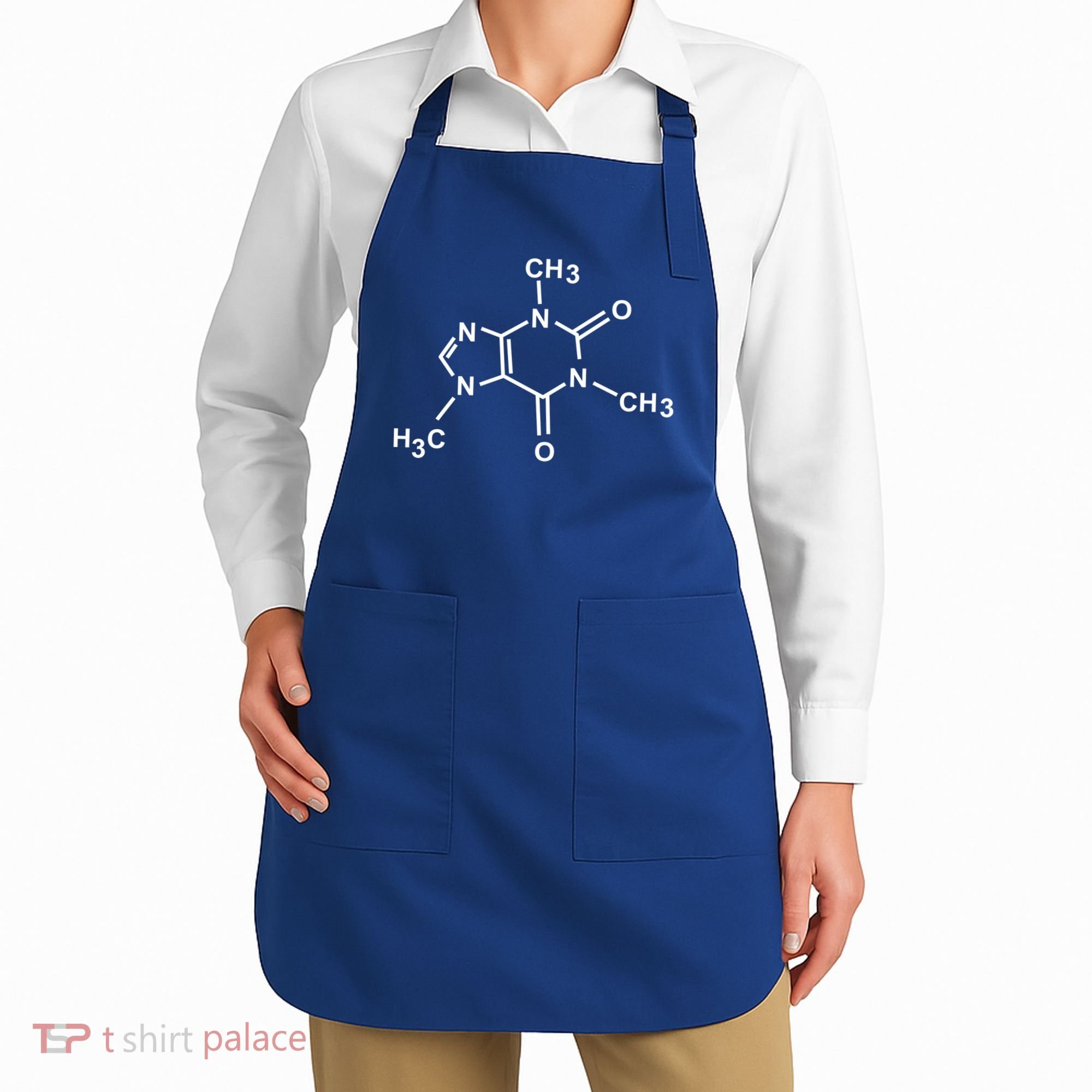 Caffeine Molecule Organic Chemistry Coffee Meaningful Gift Apron