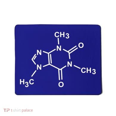 Caffeine Molecule Organic Chemistry Coffee Meaningful Gift Mousepad