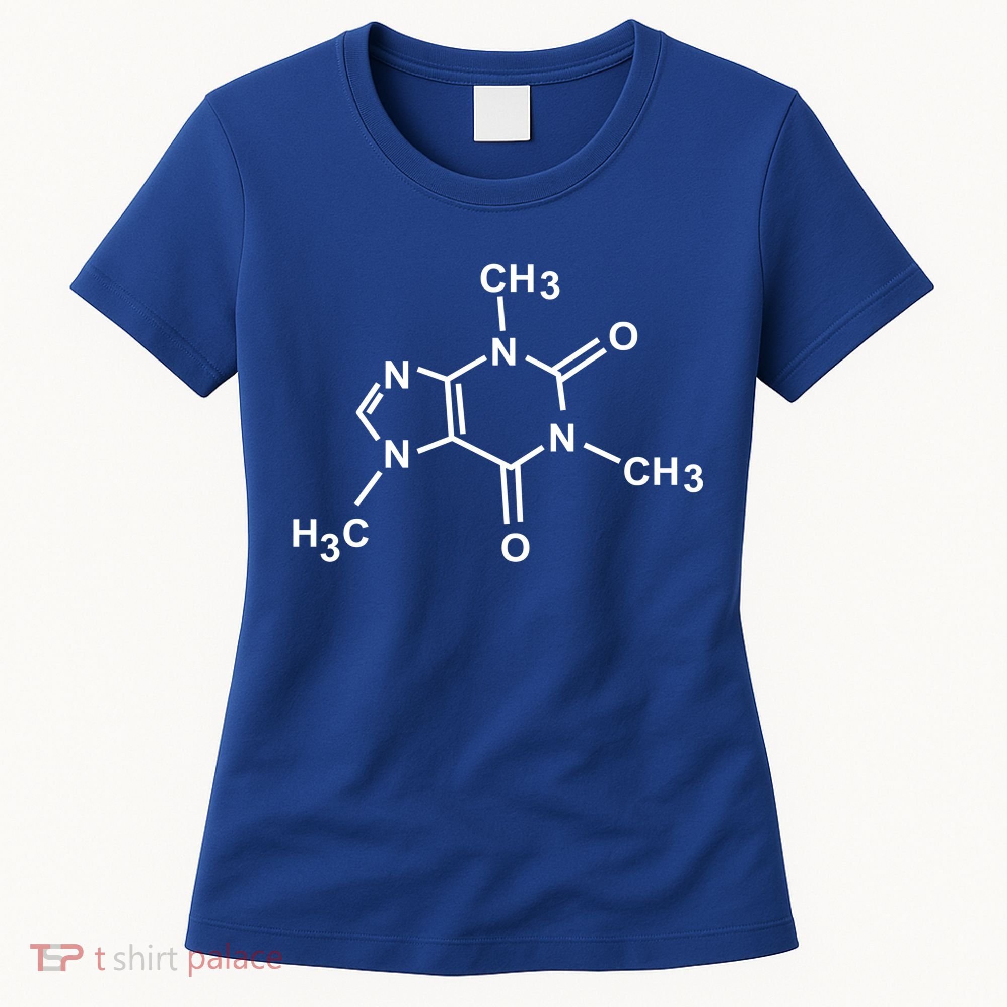 Caffeine Molecule Organic Chemistry Coffee Meaningful Gift Women's T-Shirt