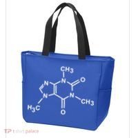Caffeine Molecule Organic Chemistry Coffee Meaningful Gift Tote Bag thumb 3