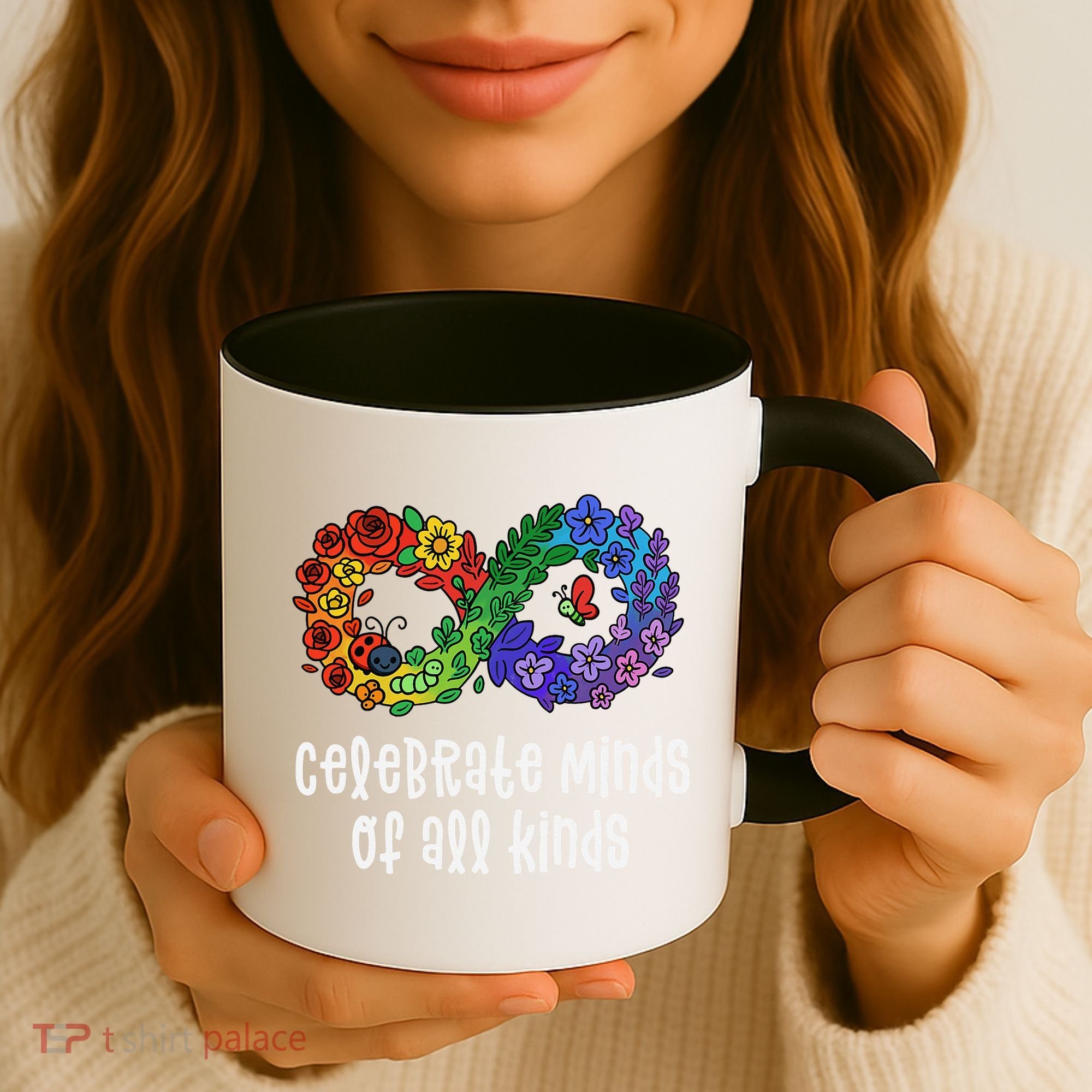 Celebrate Minds Of All Kinds Neurodiversity Autism Coffee Mug