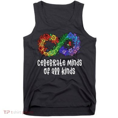 Celebrate Minds Of All Kinds Neurodiversity Autism Tank Top