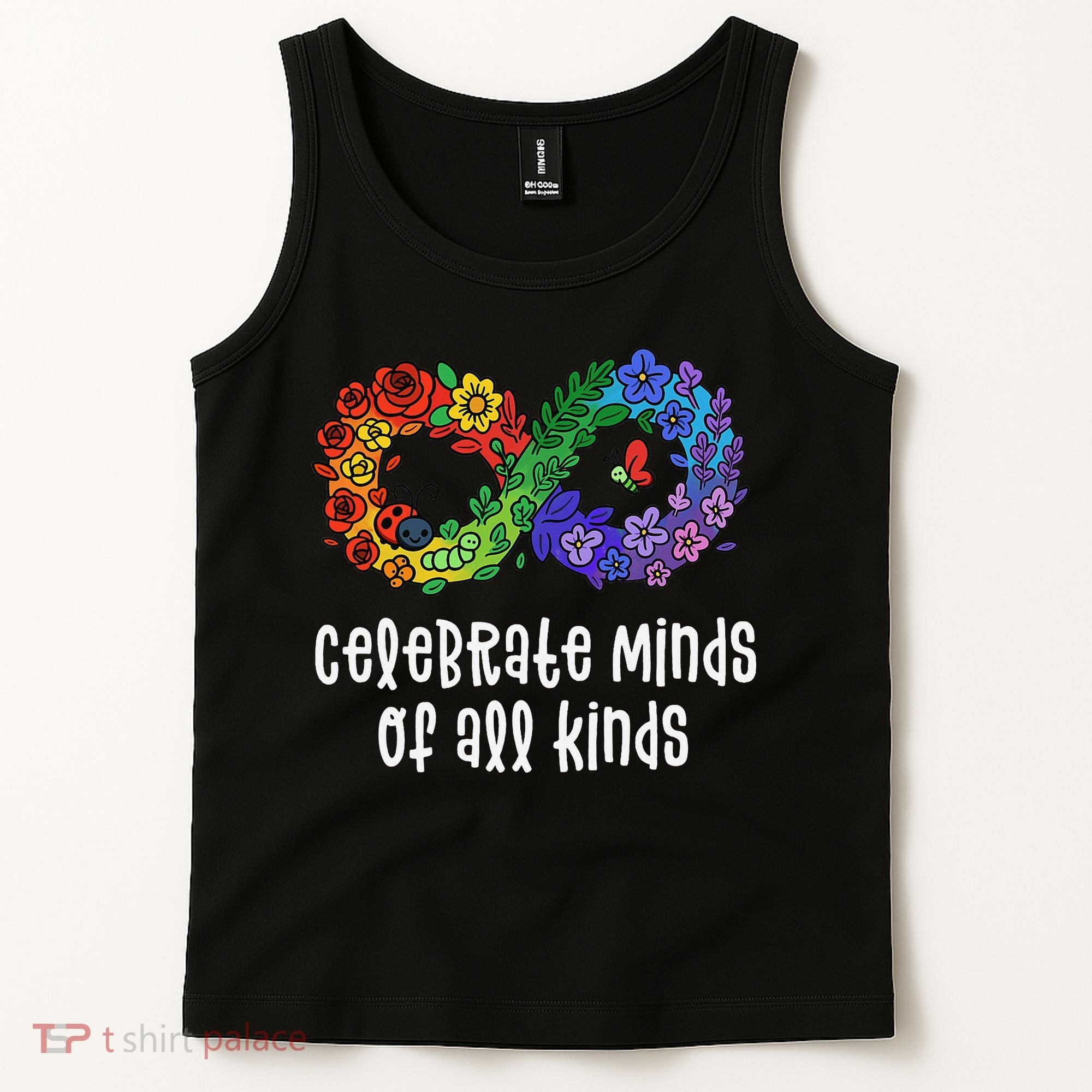 Celebrate Minds Of All Kinds Neurodiversity Autism Tank Top