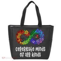 Celebrate Minds Of All Kinds Neurodiversity Autism Tote Bag thumb 0