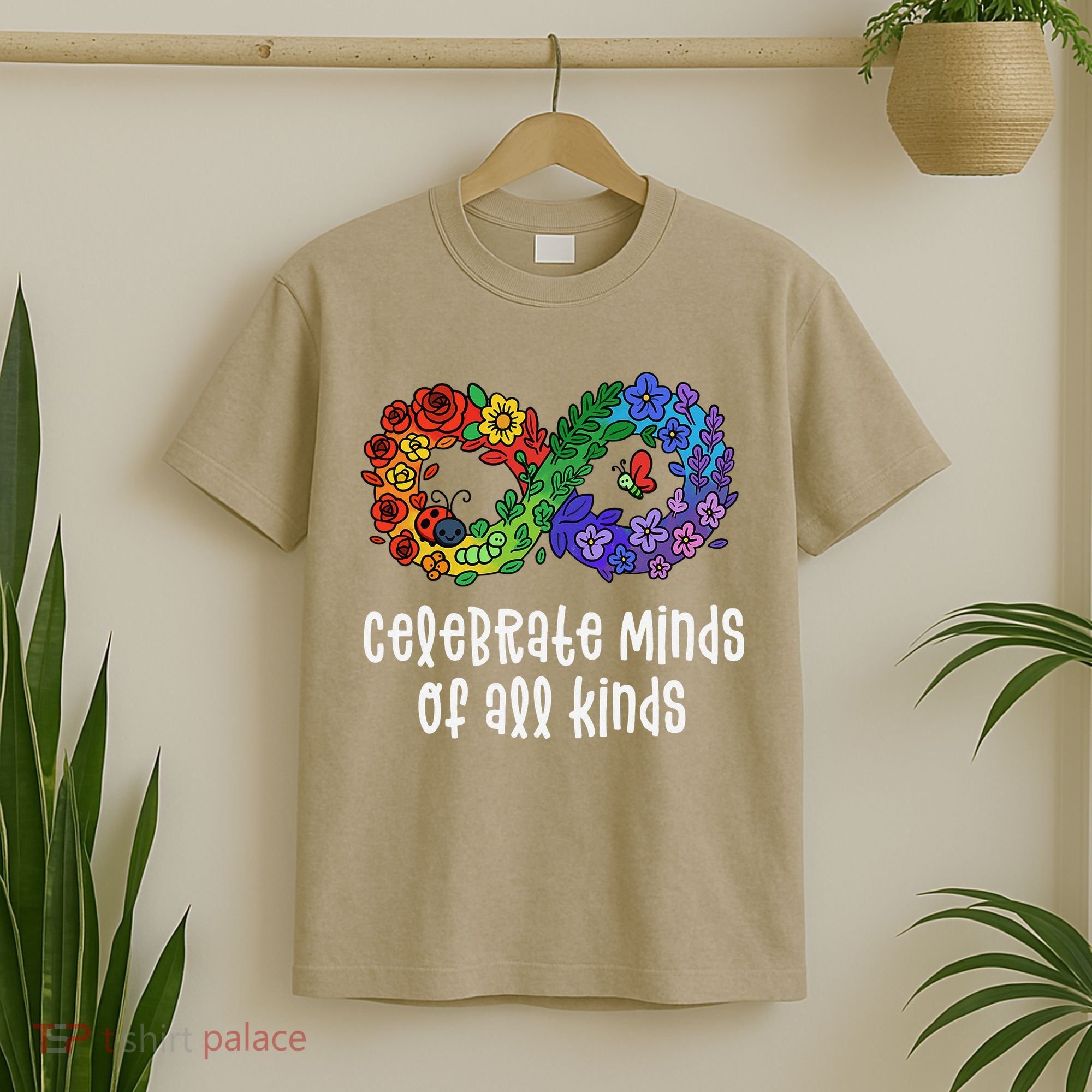 Celebrate Minds Of All Kinds Neurodiversity Autism T-Shirt