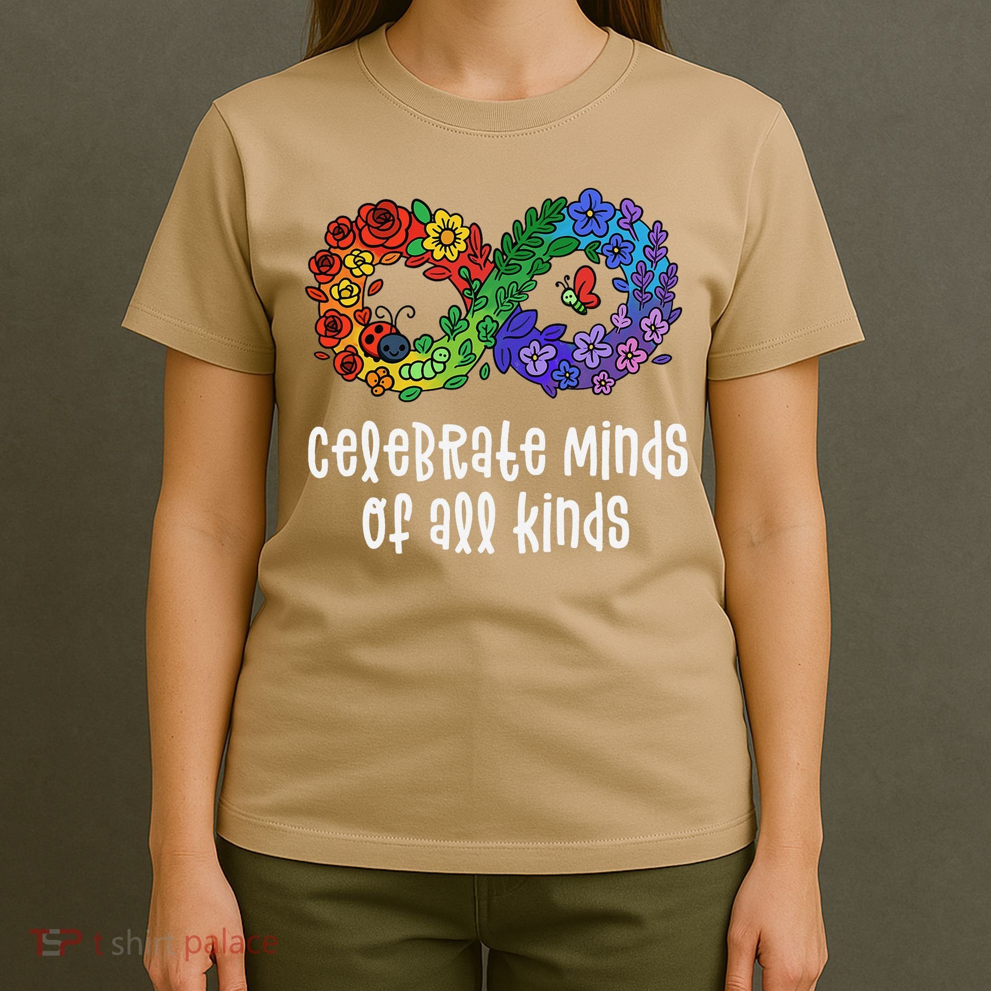 Celebrate Minds Of All Kinds Neurodiversity Autism T-Shirt