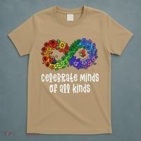 Celebrate Minds Of All Kinds Neurodiversity Autism T-Shirt thumb 5