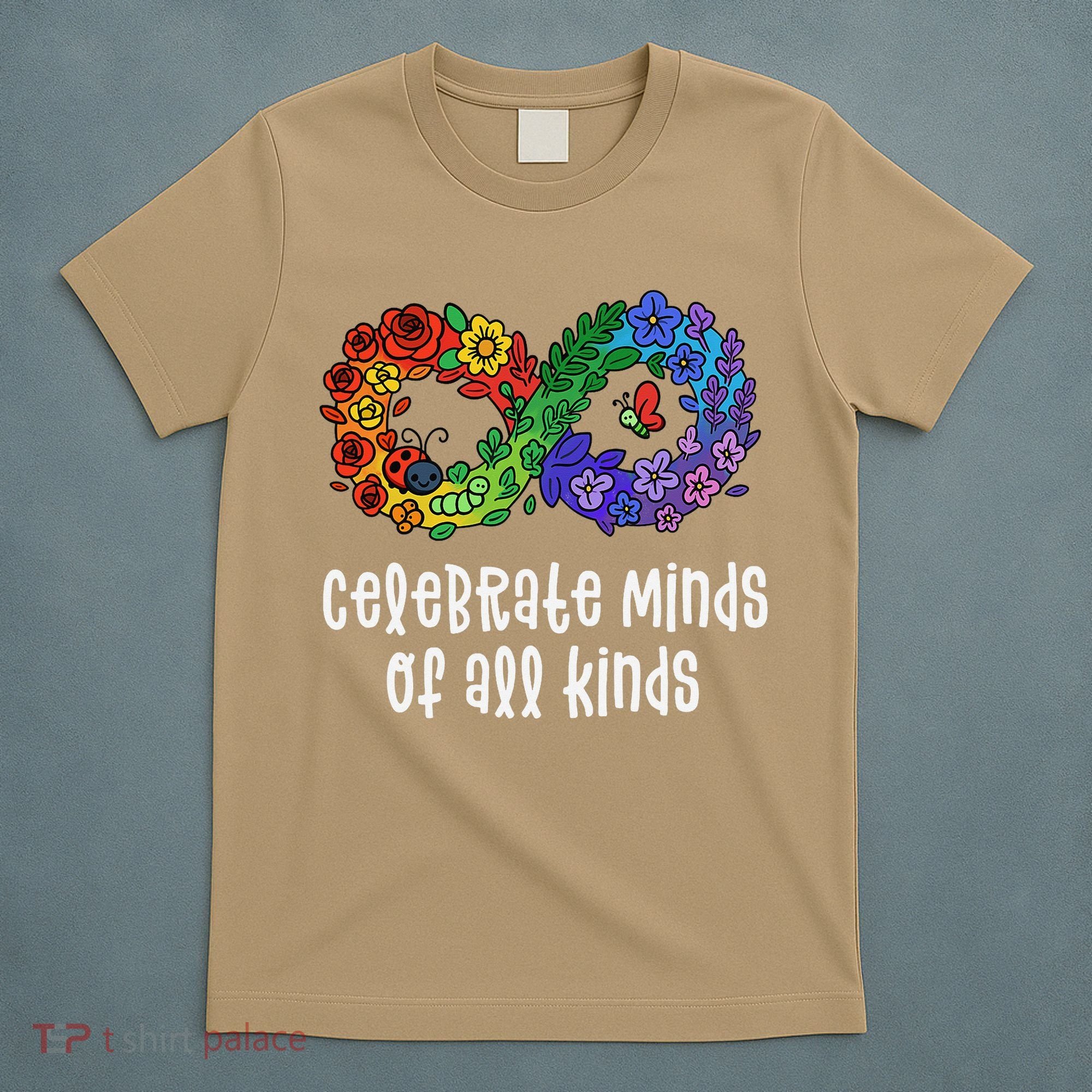 Celebrate Minds Of All Kinds Neurodiversity Autism T-Shirt