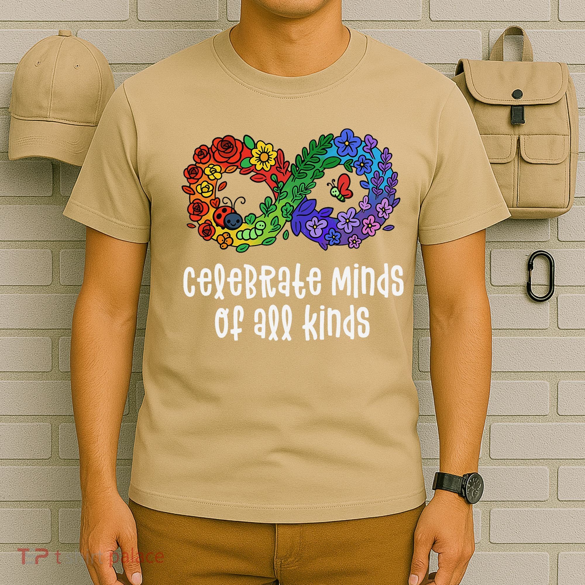 Celebrate Minds Of All Kinds Neurodiversity Autism T-Shirt