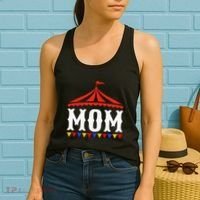 Circus Mom Of The Birthday Boy & Girl Carnival Women's Tank Top thumb 2
