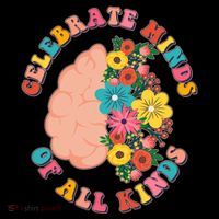 Celebrate Minds Of All Kinds Flowers Be Kind The Mind Coffee Mug thumb 5