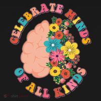 Celebrate Minds Of All Kinds Flowers Be Kind The Mind Ornament thumb 1