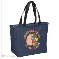 Celebrate Minds Of All Kinds Flowers Be Kind The Mind Tote Bag thumb 2
