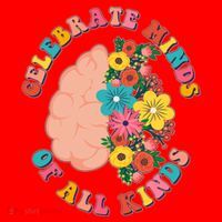 Celebrate Minds Of All Kinds Flowers Be Kind The Mind Santa Hat thumb 1
