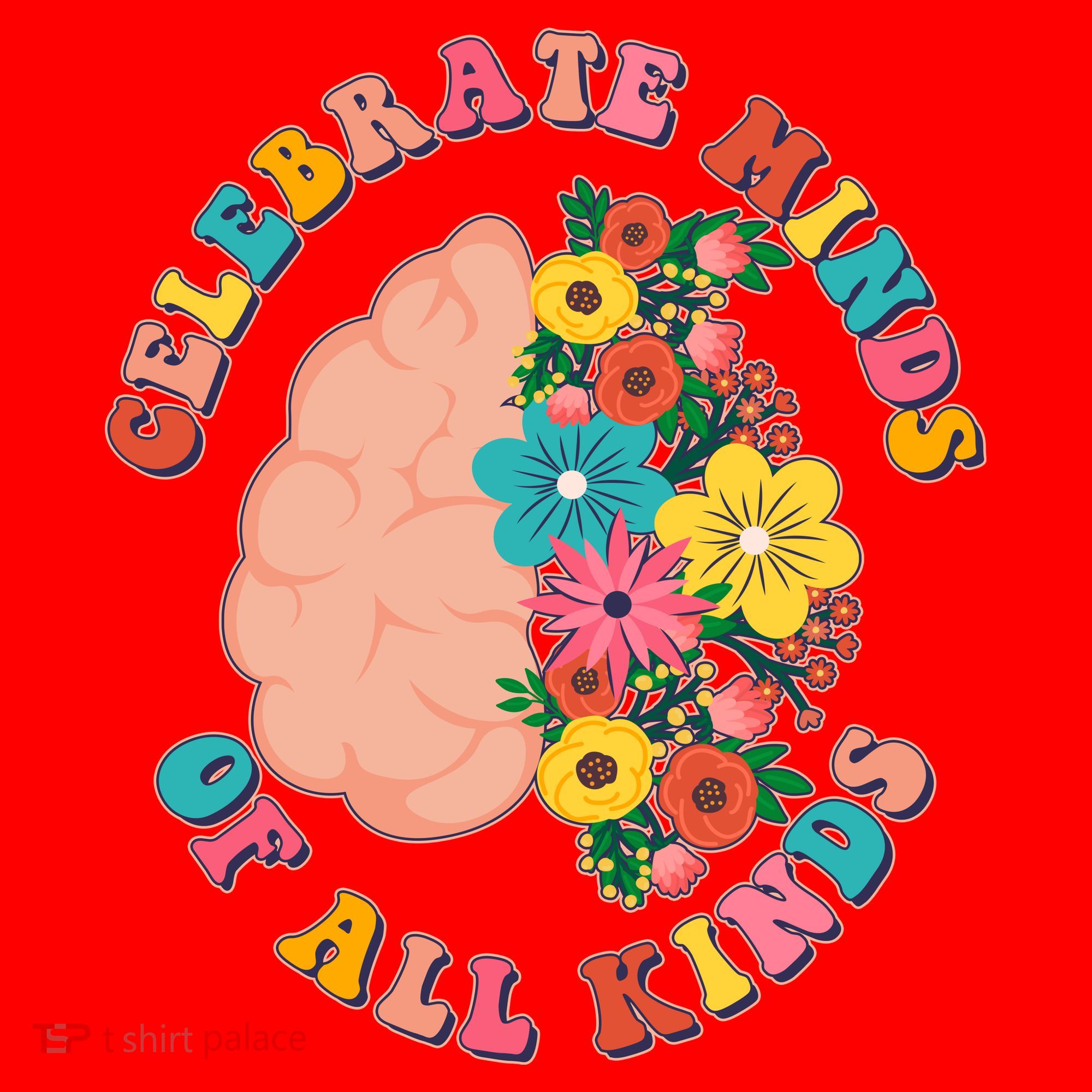 Celebrate Minds Of All Kinds Flowers Be Kind The Mind Santa Hat