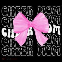 Cheer Mom Of A Cheerleader Mama Cheerleading Mom Coquette Coffee Mug thumb 5