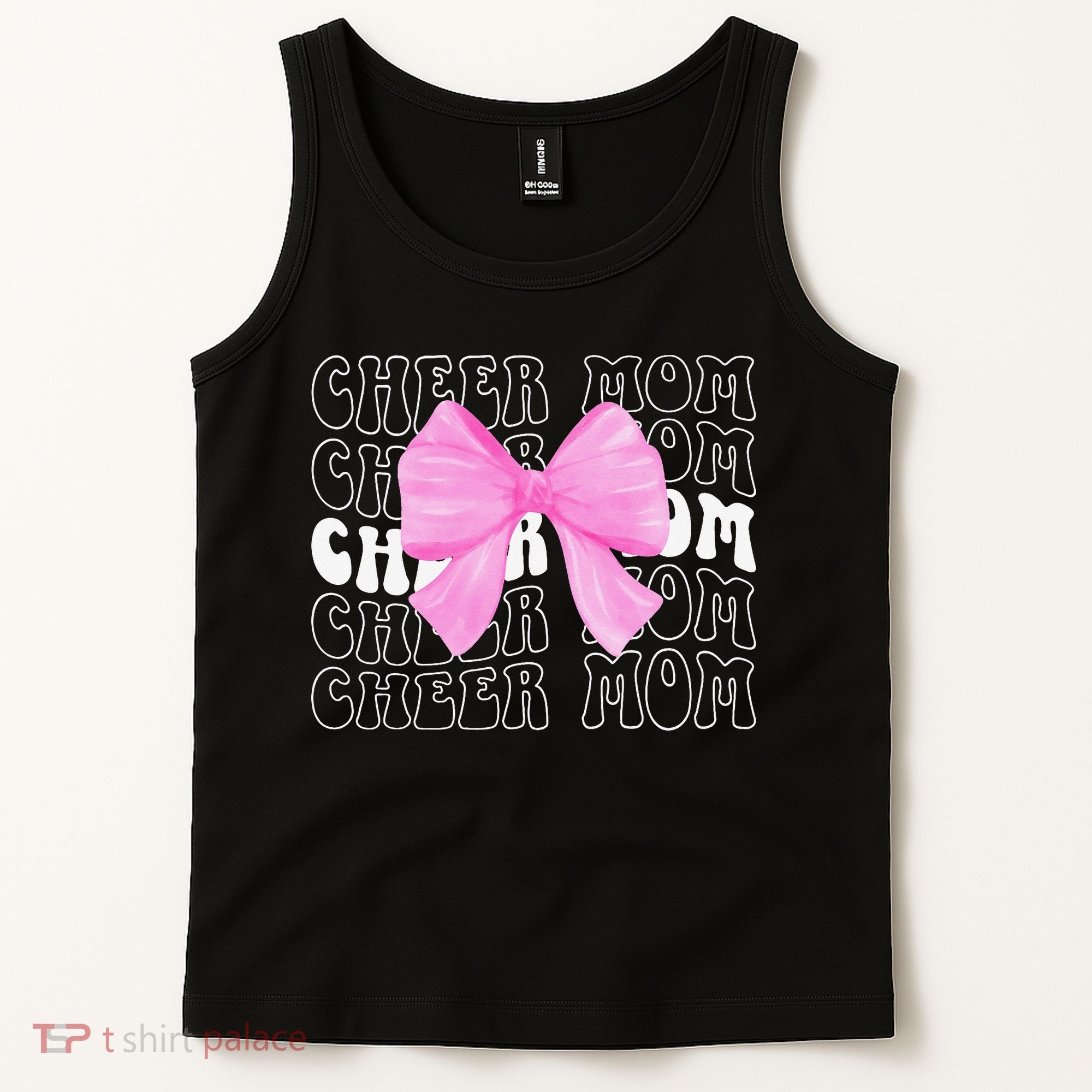 Cheer Mom Of A Cheerleader Mama Cheerleading Mom Coquette Tank Top